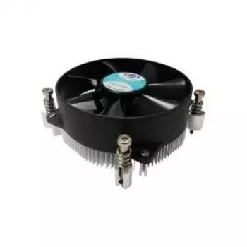 Inter-Tech K-5 - procesors - dzesētājs - Ligzda 1150 - Ligzda 1155 - Ligzda 1156 - Core i3 - Core i5 - Core i7 - Alumīnijs - 92 x 92 x 25 mm (88885250)