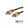GOLD HDMI ātrgaitas kabelis ar Ethernet 10,0 m, 10 m, HDMI Type A standarta