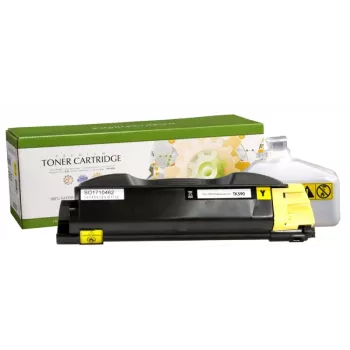 STATIC Tonera kasetne, saderīga ar Kyocera TK-590Y dzeltena, 5000 lpp.