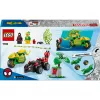 LEGO MARVEL 11198 Spin un Electro Dinozauru transportlīdzekļu vajāšana