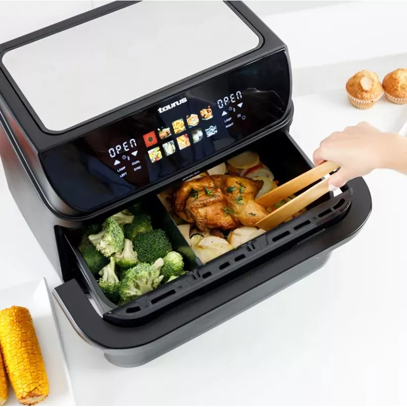 Beztauku fritieris ar garo grozu un grilu Taurus 973004000