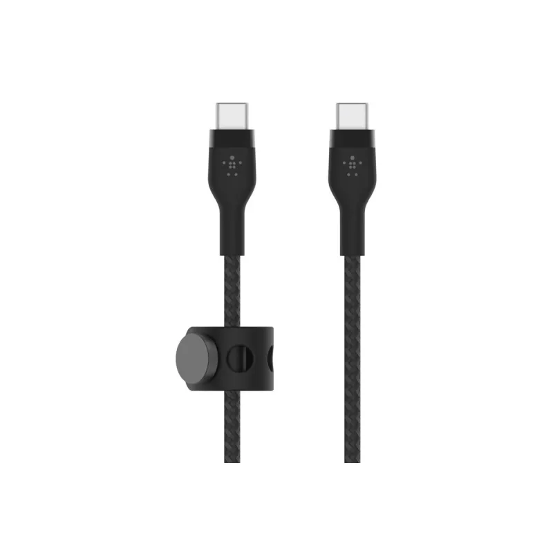 Belkin BOOSTCHARGE PRO Flex USB kabelis 3 m USB 2.0 USB C Melns (CAB011BT3MBK)