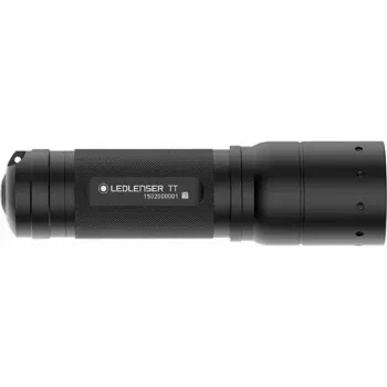 Ledlenser TT melns rokas lukturītis LED