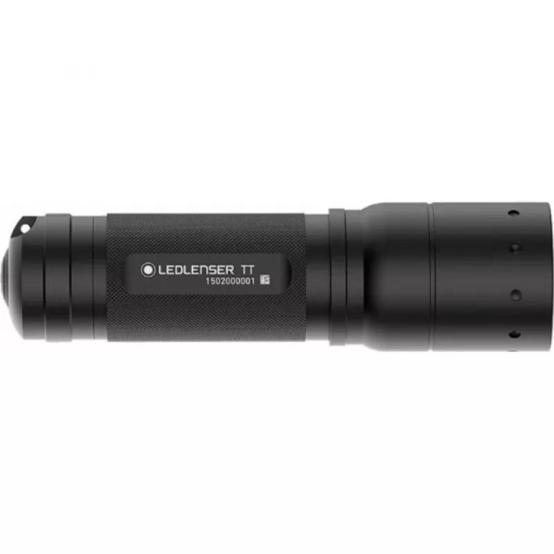 Ledlenser TT melns rokas lukturītis LED