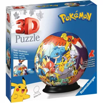 Ravensburger Pokemon 3D puzzle 72 gab. Multenes