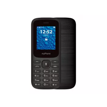 myPhone 2220 (Melns) Dual SIM 1,77 collu TFT 128x160/32MB/microSD/2G | myPhone