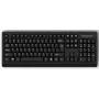 Klaviatūra MediaRange MROS109 Office USB QWERTZ vācu melna