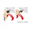 USB kabelis DeLOCK 84807 USB 2.0 1 m USB A Micro-USB B Balts