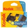 Kodak DAYLIGHT kamera, vienreizlietojama fotokamera ar krāsaino filmu 39 fotogrāfijām. Bez iebūvētas zibspuldzes.