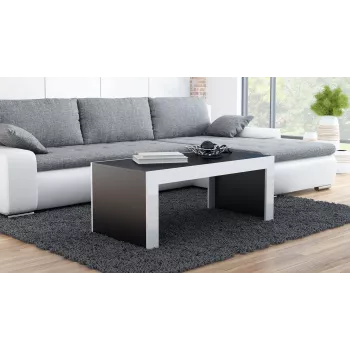 Cama TESS120 CZ/BI kafijas / sānu / stūra galdiņš Kafijas galdiņš taisnstūra forma 2 kāja(-as)