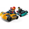 Konstrukciju rotaļlieta LEGO 60400 City Go-Karts with Racers – spēles komplekts ar miniatūrfigūrām un transportlīdzekļiem
