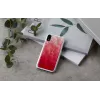 Viedtālruņa maciņš iKins iPhone XR — rozā ezera un baltā krāsā