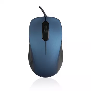 ModeCom MC-M10S - Pele - Optiska - 3 pogas - Vadu - USB - Zila