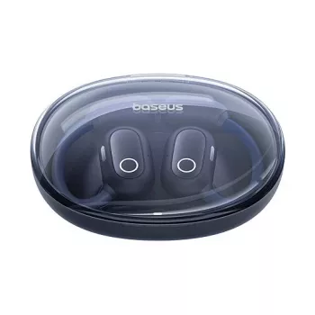 Baseus Eli Sport 1 atvērtas auss TWS Cosmic Melns USB kabelis