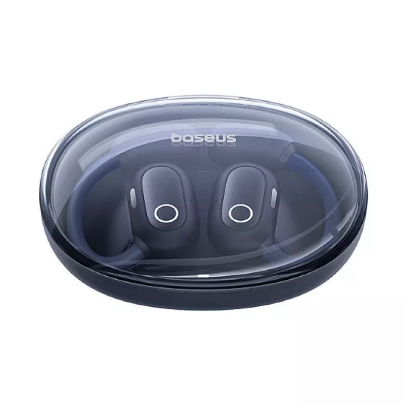 Baseus Eli Sport 1 atvērtas auss TWS Cosmic Melns USB kabelis
