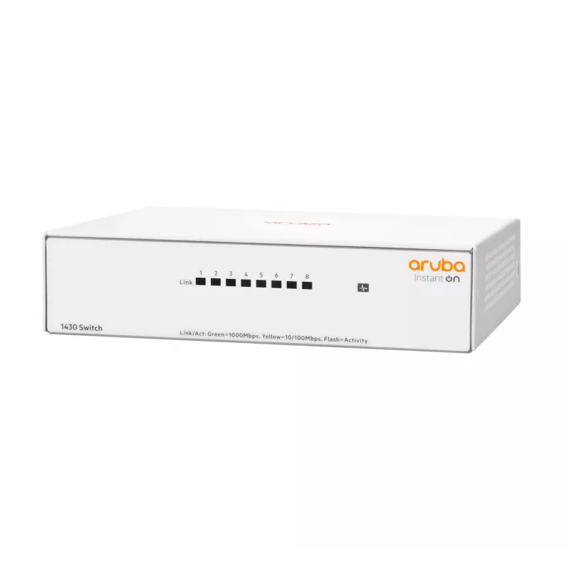 Nepārvaldāms slēdzis Aruba Instant On 1430 8G L2 Gigabit Ethernet 8 porti