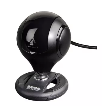 Hama 00053950 tīmekļkamera 1,3 MP 1280 x 1024 pikseļi USB 2.0 melna