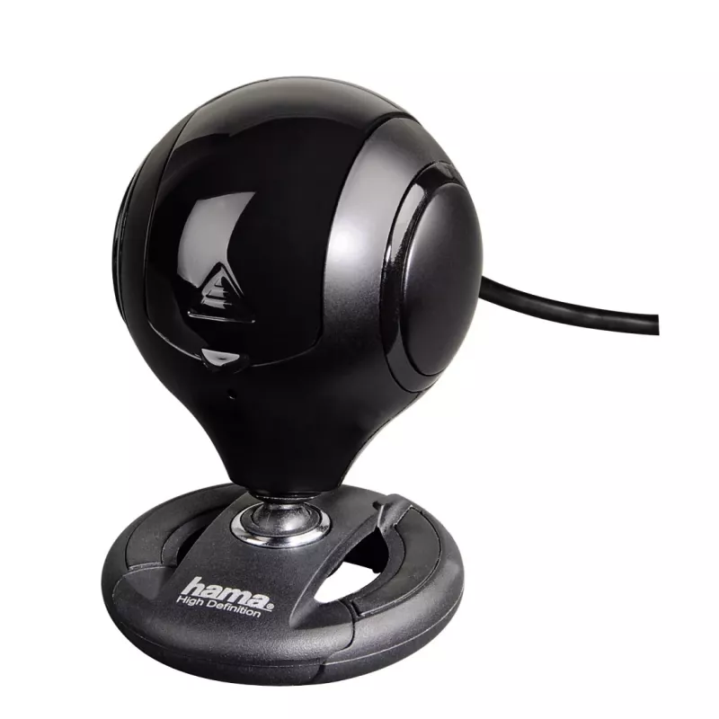 Hama 00053950 tīmekļkamera 1,3 MP 1280 x 1024 pikseļi USB 2.0 melna