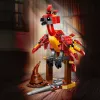 LEGO būvējamais Fenikss — Dumidora fēniksa modelis 76448, 299 detaļas, 160 mm augstums, vecumam 8+