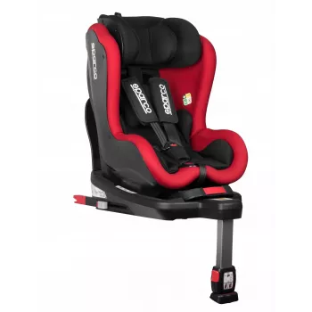 Bērnu autokrēsliņš Sparco SK500I Melns-Sarkans SK500IRD, līdz 18 kg