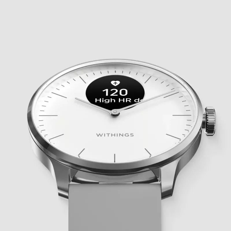 Withings ScanWatch Light OLED 37 mm Hibrīds Zelts