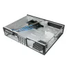 SilverStone MILO ML03 - Galda dators - Mikro-ATX - bez barošanas bloka (ATX / PS/2) - Melns - USB/Audio (SST-ML03B-R)