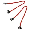 SATA kabelis Corsair CC-8900280 0.3 m, melns/sarkans