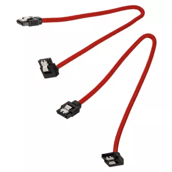SATA kabelis Corsair CC-8900280 0.3 m, melns/sarkans