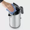 Elektriskā tējkanna SEVERIN WK 3449 — 1,7 L, 2400 W, nerūsējošais tērauds/plastmasa, melna-sudraba