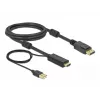 HDMI uz DisplayPort kabelis DeLOCK 85964 4K 30 Hz 2 m