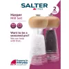 Sāls un piparu dzirnaviņu komplekts Salter Beechwood 4-gab. BW12949BEU7