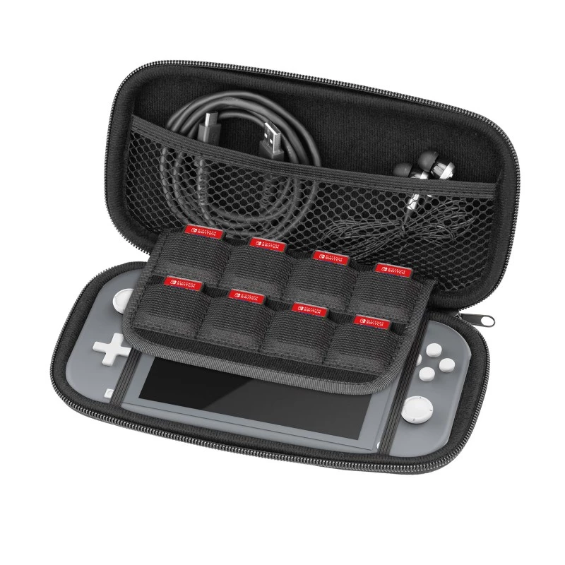 Cietais futrālis SUBSONIC SA5560 Nintendo Switch Lite — kompakts, izturīgs aizsargfutrālis