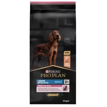 PURINA Sensitive Skin Large Athletic Adult Salmon - sauso barību suņiem - 14 kg
