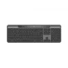 Bezvadu tastatūra Logitech 920-013779 RF Wireless Bluetooth Graphite