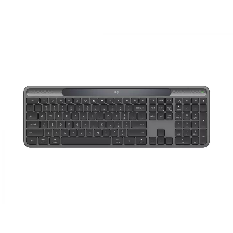 Bezvadu tastatūra Logitech 920-013779 RF Wireless Bluetooth Graphite