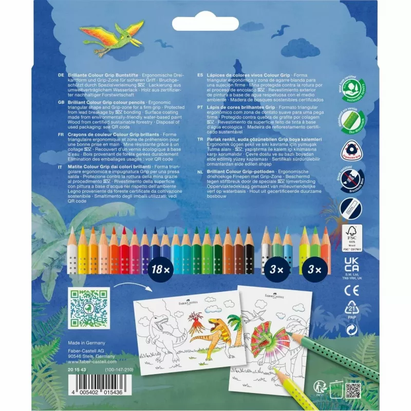 Krāsu zīmuļi Faber-Castell 201546 24 gab.