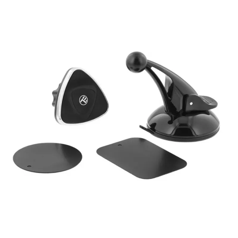 Automašīnas telefona turētājs Tellur Magnetic Window and Dashboard Mount, melns — magnētisks viedtālruņu turētājs