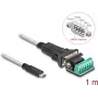 DeLOCK Adapteris USB Type-C uz seriālo RS-422/485 vīr. 1m 5V