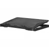 Piezīmjdatora dzesēšanas paliktnis DEFENDER NS-503 līdz 43,2 cm (17 collu) portatīvajiem datoriem, 2 ventilatori, USB barošana, melns