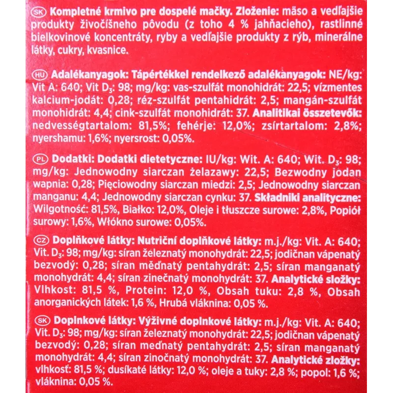 GOURMET Mon Petit Fish Mix - mitrā kaķu barība - 6 x 50 g