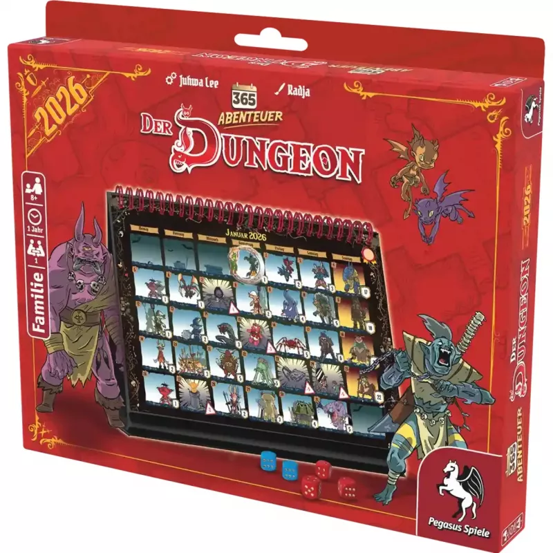 365 adventure – Der Dungeon (Edition 2026), puzles spēle