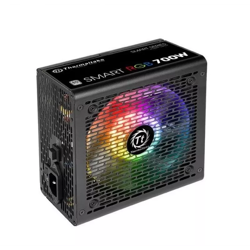 Barošanas bloks Smart 700W RGB, 80PLUS, 230V EU, 2xPEG, 120mm, Single Rail