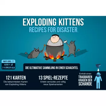 Exploding Kittens - Recipes for Disaster, kāršu spēle