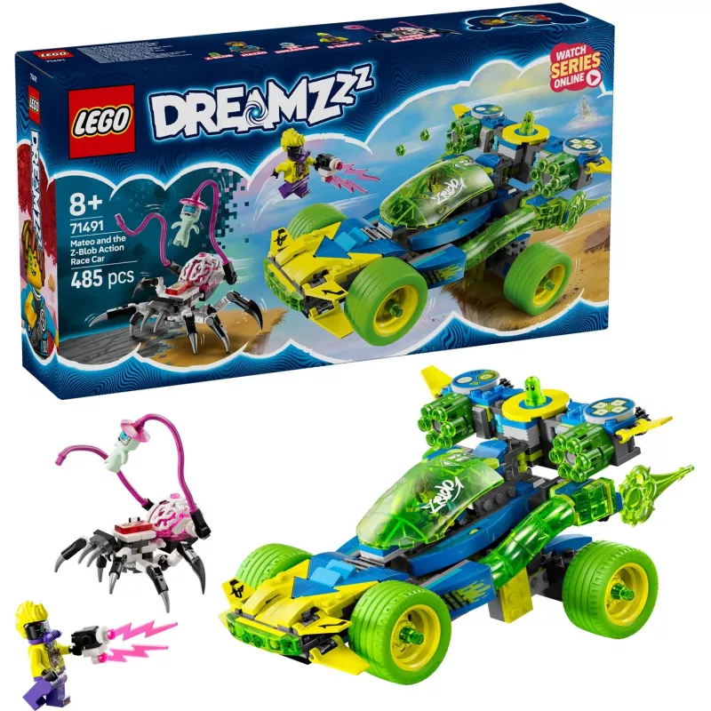 Bricks DREAMZzz 71491 Mateo un Z-Blob Action Race Car