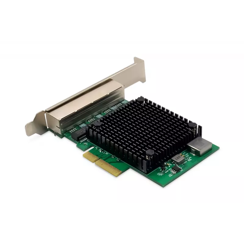 Digitus 4 portu 2,5 Gigabit Ethernet tīkla karte PCI Express Realtek mikroshēmojums