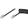 Telefona kabelis Microconnect MPK10200 RJ-10 RJ-10 2 m Melns