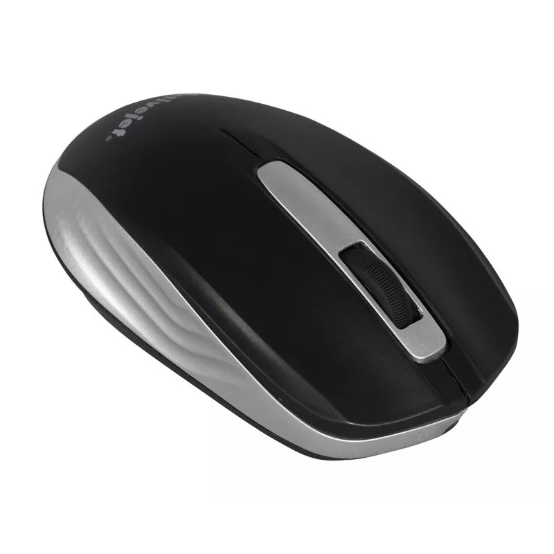 Bezvadu pele ActiveJet AMY-313, RF nano uztvērējs, optiskā 1200 DPI, abpusēja, 3 pogas, AA baterija