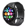 Viedpulkstenis MEDIA-TECH MT870 — 1,3 collu (3,3 cm) IPS skārienekrāns, 51 mm korpuss, Bluetooth, melns