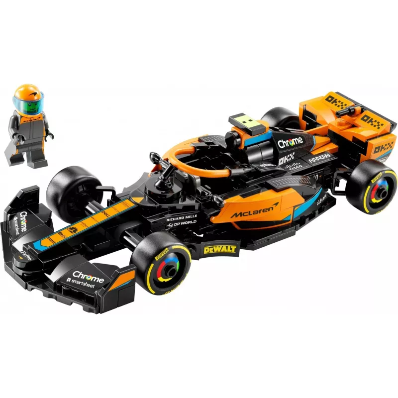 LEGO Speed Champions McLaren Formula 1 automašīnas 2023. gada modeļa 76919 komplekts