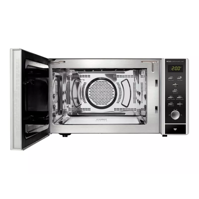 Caso | Mikroviļņu krāsns | MCG 25 | Brīvi stāvoša | 25 L | 900 W | Konvekcija | Grils | Melna